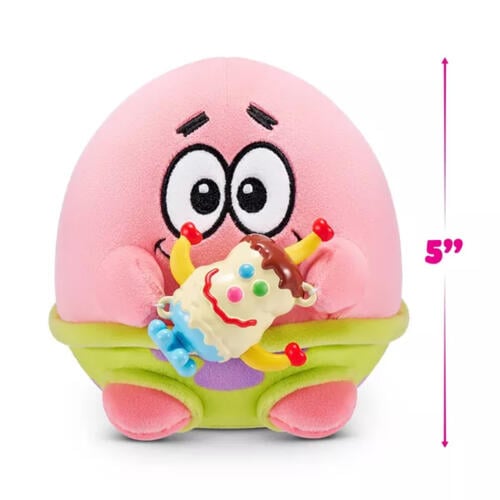 Zuru Snackles 海綿寶寶5 吋絨毛公仔盲盒- 隨機發貨