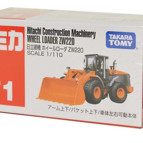 Tomica多美 No﹒71 Hitachi Construction Machinery Wheel Loader Zw220