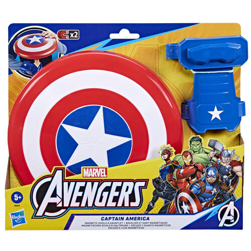 Marvel 漫威復仇者聯盟美國隊長盾牌及手套