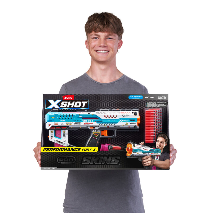 X-Shot X特攻Pro系列狂怒X發射槍(40粒子彈) | 台灣玩具“反”斗城官方