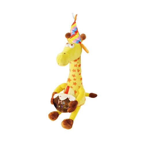 玩具”反”斗城 Geoffrey傑菲 13" 生日長頸鹿