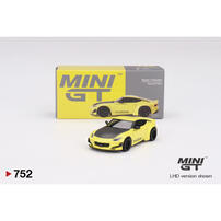 MINIGT	Nissan Z Pandem Ikazuchi Yellow合金車752