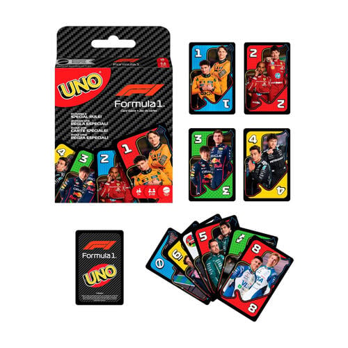 UNO卡牌遊戲:F1賽車