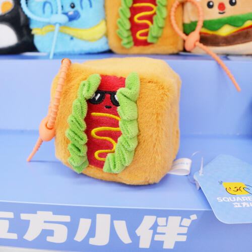 立方小伴7cm-熱狗