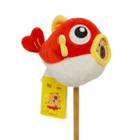 TUNTUNZAI卡皮巴拉	豚豚崽豚個好運-錦鯉敲敲棒