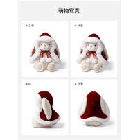 MC HUGS 小紅帽微笑來瑞特兔25CM