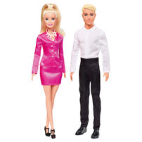 Barbie 芭比與肯尼豪華時尚與配件組
