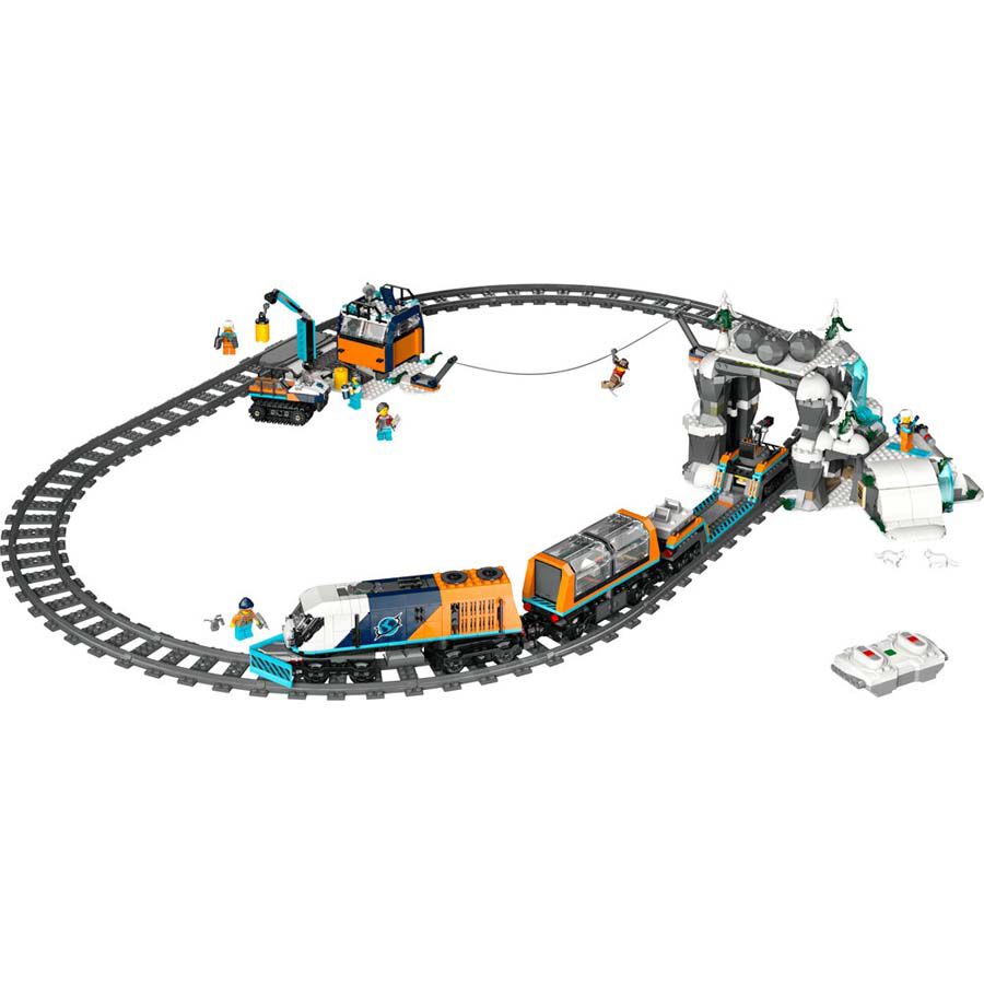 LEGO樂高城市系列探險家的北極特快車60470 | 台灣玩具“反”斗城官方網站