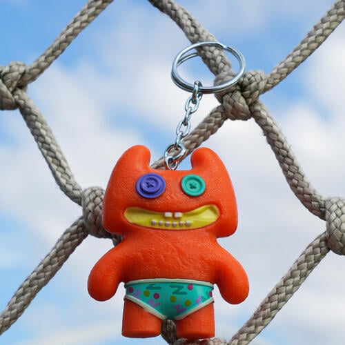 FUGGLER 放克牙寶鑰匙圈-調皮鬼2- 隨機發貨