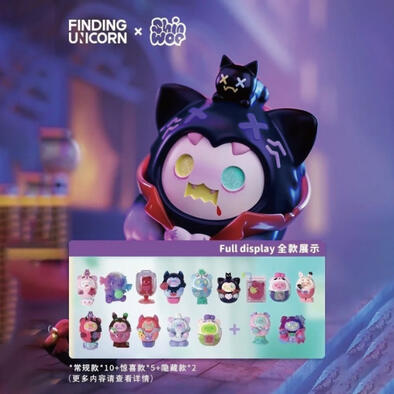 Finding Unicorn Shinwoo吸血鬼糖果屋毛絨盲盒- 隨機發貨