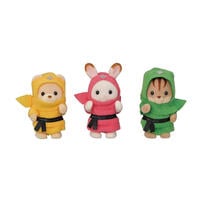Sylvanian Families森林家族 三色忍者寶寶組