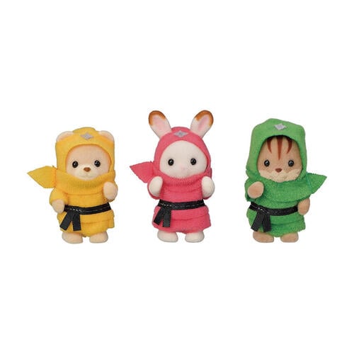 Sylvanian Families森林家族 三色忍者寶寶組