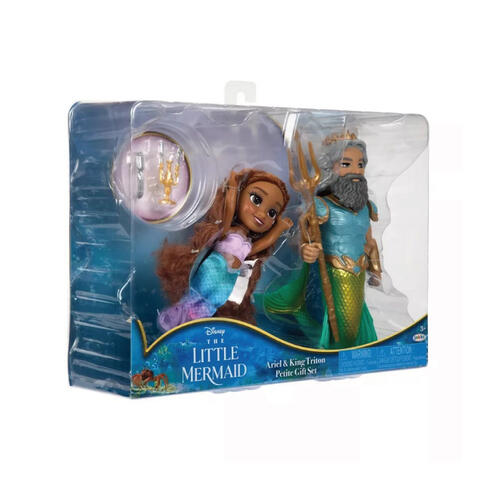 Disney Princess   6" Petite Ariel and Triton Set