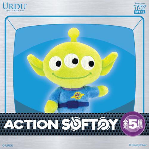 Urdu Action Softoy 迪士尼 ACTION SOFTOY系列 三眼怪 盲盒 - 隨機發貨