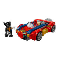 LEGO樂高漫威超級英雄系列 蜘蛛俠汽車大戰猛毒化金鋼狼 76336