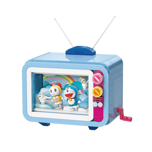 Qman Doraemon 哆啦A夢電視機積木