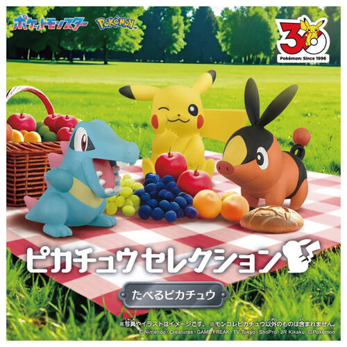Pokemon寶可夢30週年-MONCOLLE 皮卡丘精選系列2