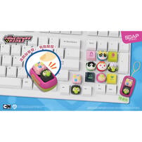 The Powerpuff Girls CA819A 飛天小女警 鍵盤按鍵 盲盒-隨機發貨