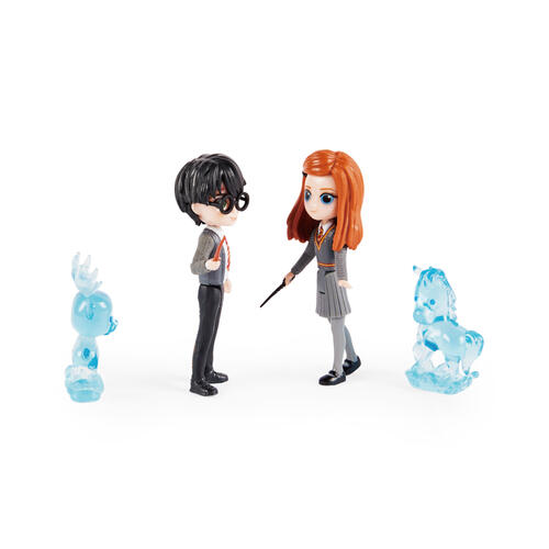 Harry Potter Magical Minis' Friendship Set - Harry, Ginny & 2 Patronus (royalty included)