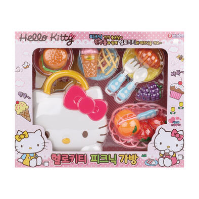 SANRIO HELLO KITTY-造型手提野餐組