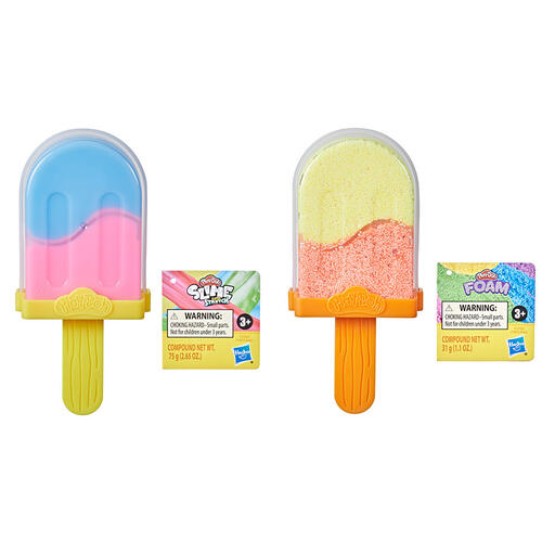 Play-Doh Foam and Play-Doh Slime Super Stretch Pops - Assorted