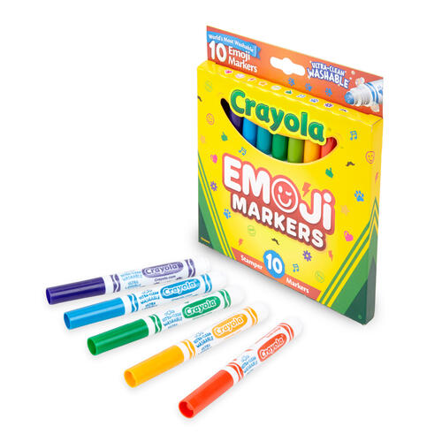 Crayola繪兒樂 超乾淨可水洗色筆組