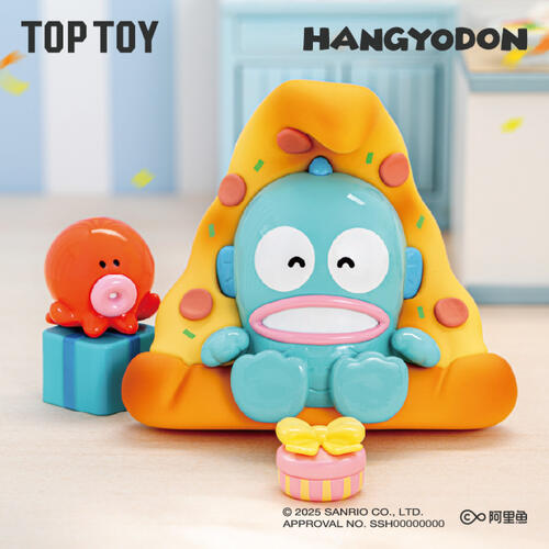 Sanrio三麗鷗 TOPTOY人魚漢頓生日大快樂系列-隨機發貨
