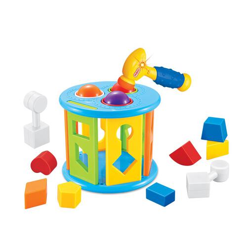 Playpop Musical Building Block Hammer Table