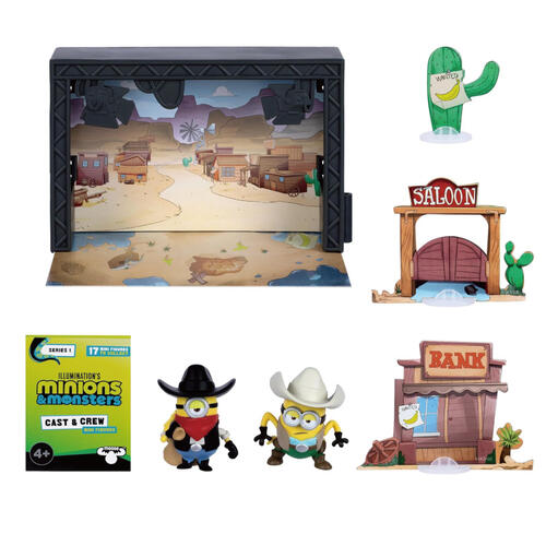 MINIONS 3 MINI FIGURE STORY 2PK