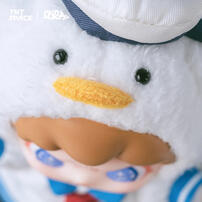 TNT DORA膠臉毛絨掛件（鷗嚕嚕）