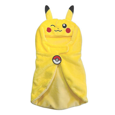 Pokemon寶可夢 兜帽披風皮卡丘款