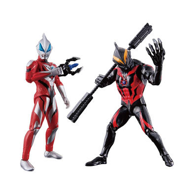 Ultraman 超人力霸王布雷薩可動公仔 捷德VS貝利亞決戰套組