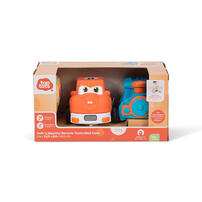 Top Tots Soft 'n Squishy Remote Controlled Cars - Blue & Orange