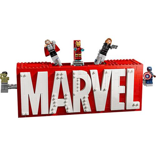 Lego MARVEL Logo & Minifigures 76313