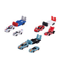 Majorette Porsche Racetrailer Assortment 3- Assorted