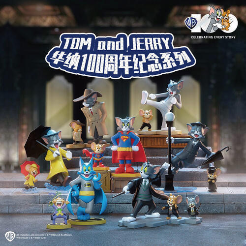 52TOYS/TOM and JERRY華納100周年紀念系列 @6 69- 隨機發貨