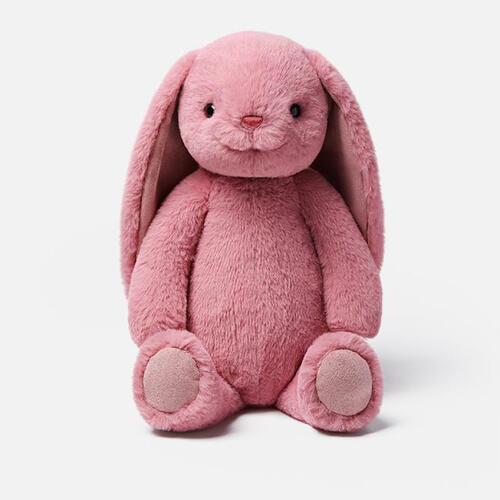 MC HUGS	桔梗粉微笑來瑞特兔25CM 