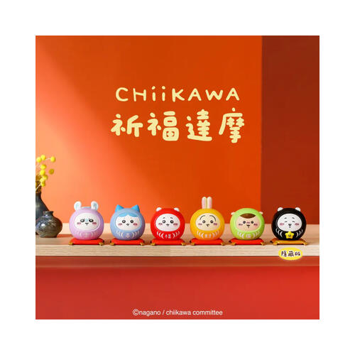 CHIIKAWA	吉伊卡哇祈福達摩- 隨機發貨