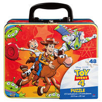 Toy Story 4 玩具總動員4手提鐵盒拼圖