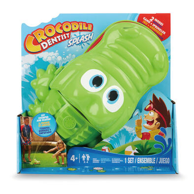 Mattel Games美泰兒遊戲 鱷魚牙醫噴水版