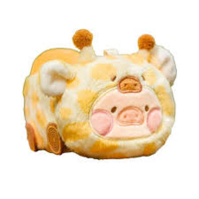 LuLu the Piggy 罐頭豬 動物派對高速短頸鹿Lu毛絨掛件