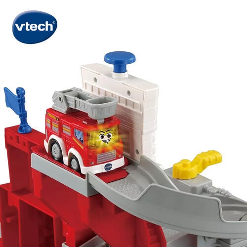 Vtech聲光城市嘟嘟車-城市消防局軌道組