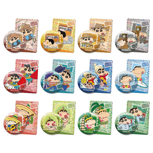 Crayon Shin-Chan Badge - Travel series 