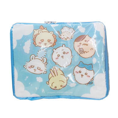 Chiikawa  吉伊卡哇 旅行衣物收納袋-大-藍