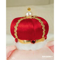 Lulu The Piggy罐頭豬經典系列 - 18cm 國王Lu毛絨公仔