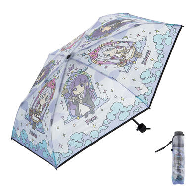 Frieren葬送的芙莉蓮 彩繪玻璃風透明傘-葬送的芙莉蓮A款(芙+費倫)