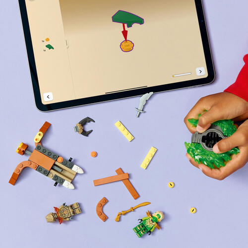 LEGO樂高幻影忍者系列 勞埃德大戰大地怪陀螺 71850