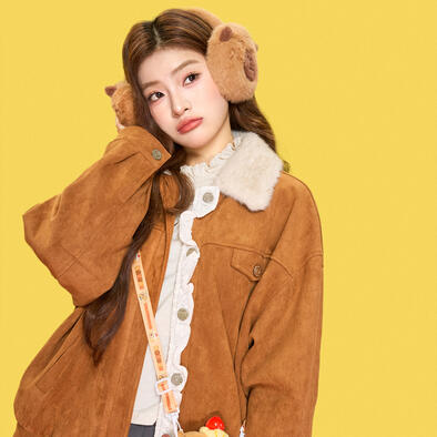 TUNTUNZAI卡皮巴拉	豚豚崽烘焙坊折疊耳罩