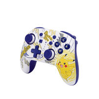 Nintendo Switch 【PowerA】任天堂官方授權增強款無線遊戲手把-Nano皮卡丘校園生活