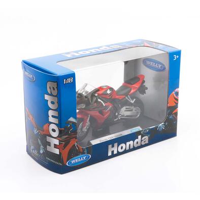Welly 1:18 Honda CBR 1000RR 靜態金屬玩具/比例合金車
